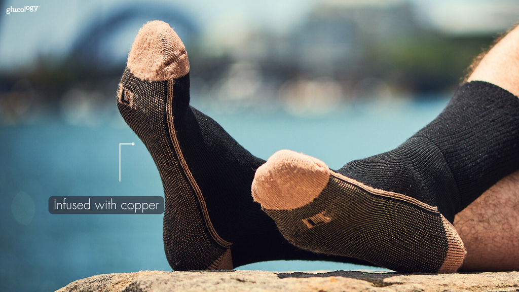 Copper Socks Can Help with Diabetes Foot Care