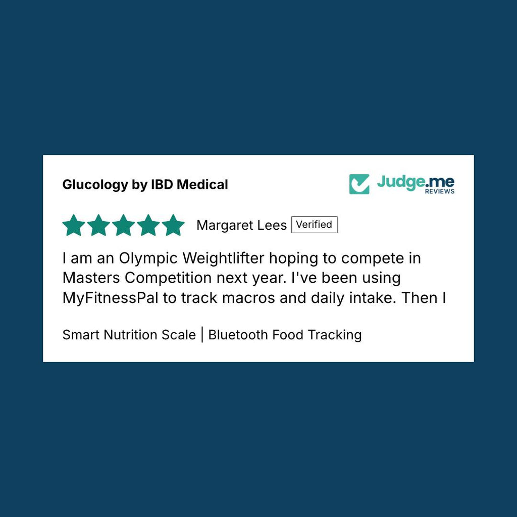 Smart Nutrition Scale receives 5-star review from aspiring Masters Olympic weightlifter