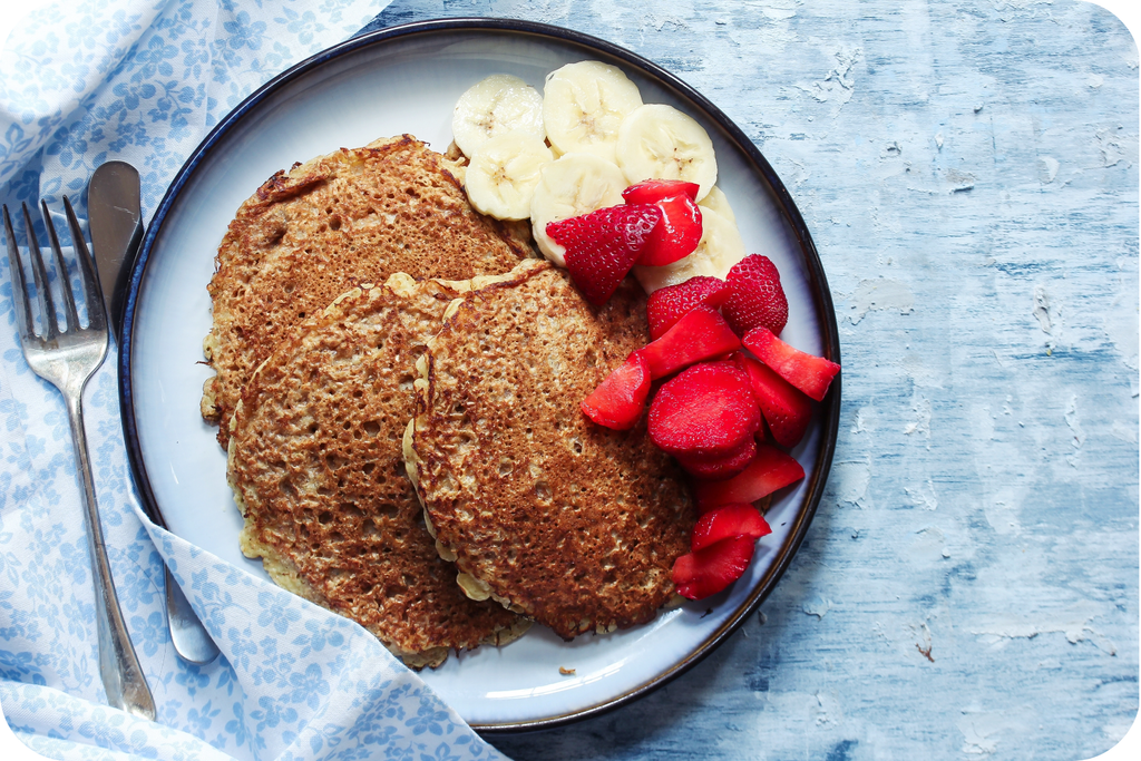 Glucology_Low GI Rolled Oats Pancakes
