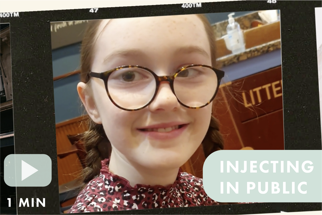INJECTING IN PUBLIC: LIVE EXPERIENCE BY LAYLA | Type 1 Diabetes Community | Glucology 