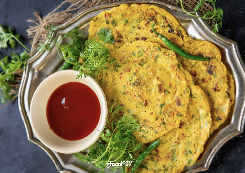 Traditional Besan Chillas