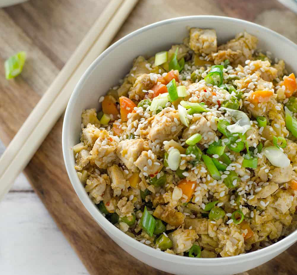 Low Carb Cauliflower Fried Rice