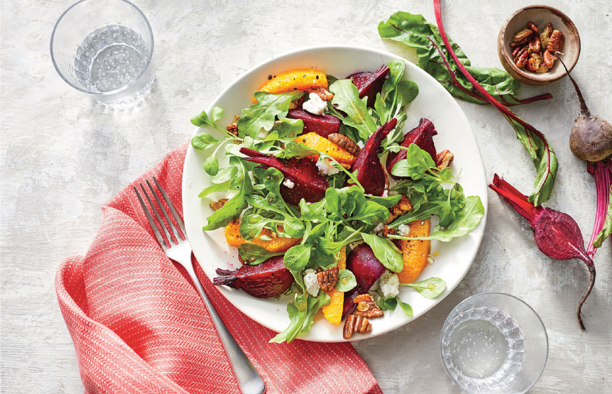 Beetroot and Mandarin Salad Diabetesfriendly Recipe Low Carbs