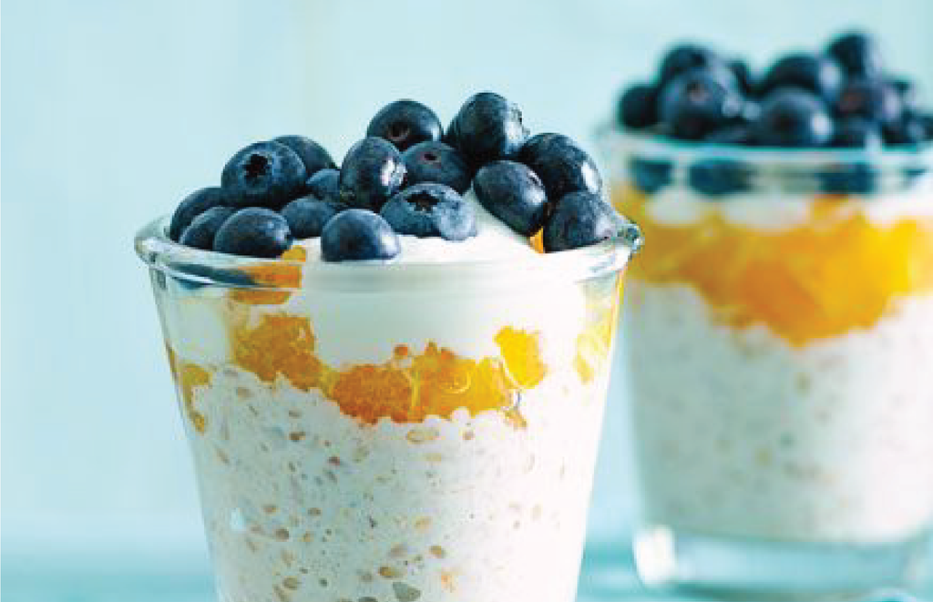 Orange & Blueberry Bircher Muesli