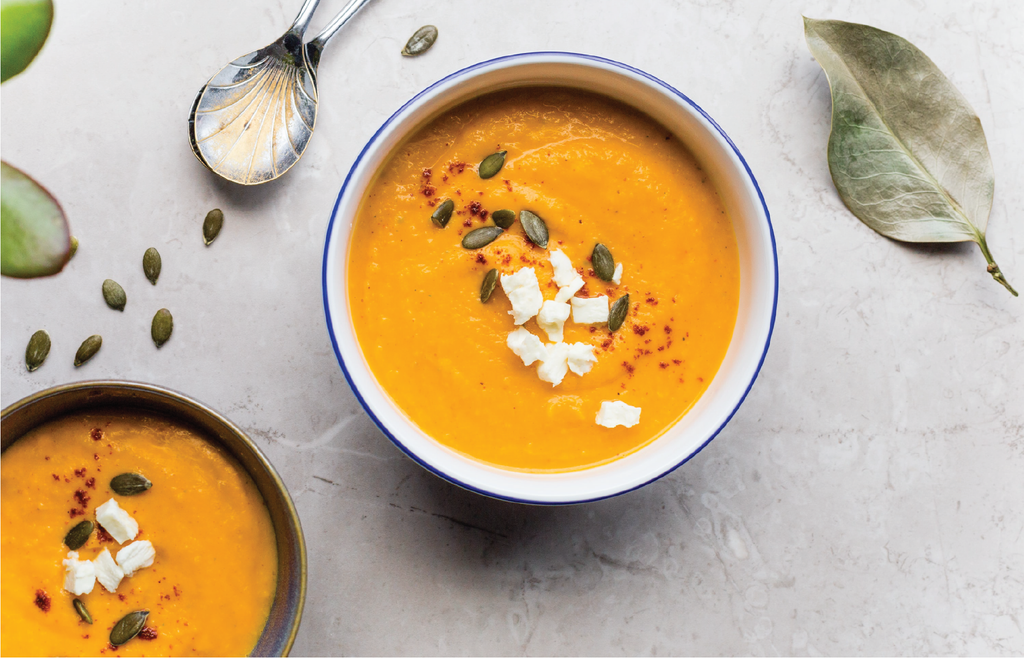 Butternut Pumpkin Soup | Diabetes Friendly recipes