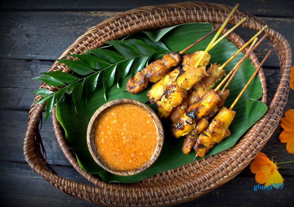 Turmeric and Ginger Chicken Skewers | Diabetes Friendly Recipes 