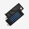 Zip 4 pen Insulin Cooling Bag | Black Glucology Black Insulin Insulin Cooling Pouch Insulin cooling pouch for travel, temperature control, diabetic supplies, insulin storage