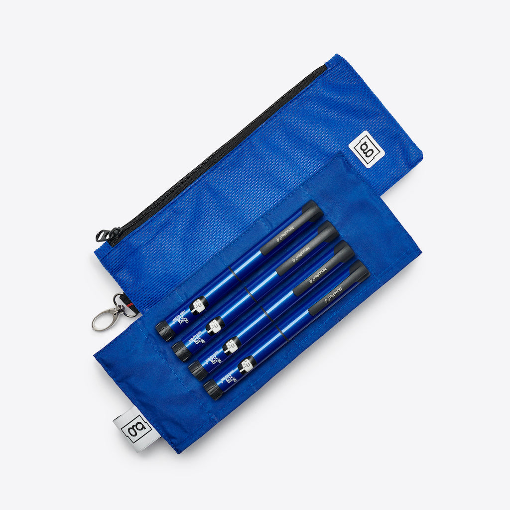 Zip 4 pen Insulin Cooling Bag | Blue