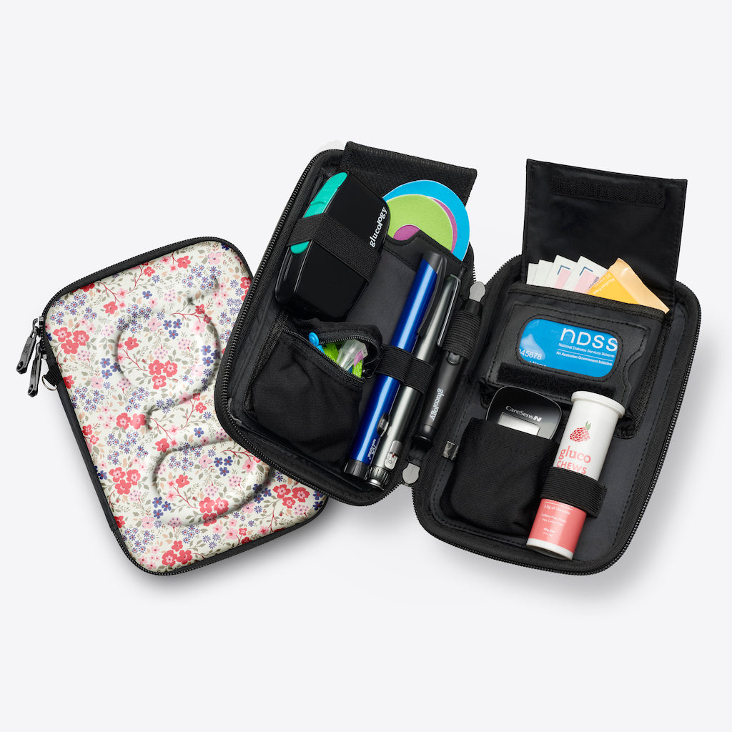 Diabetes Travel Case | Plus | Blue