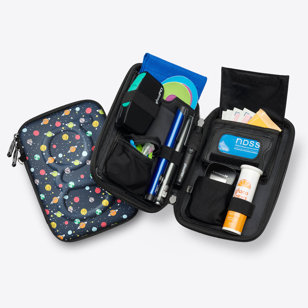 Diabetes Travel Case | Plus | Black