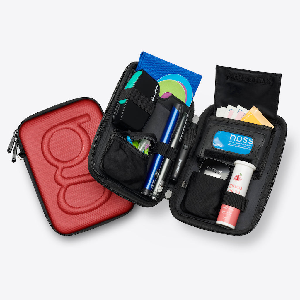 Diabetes Travel Case | Plus | Blue