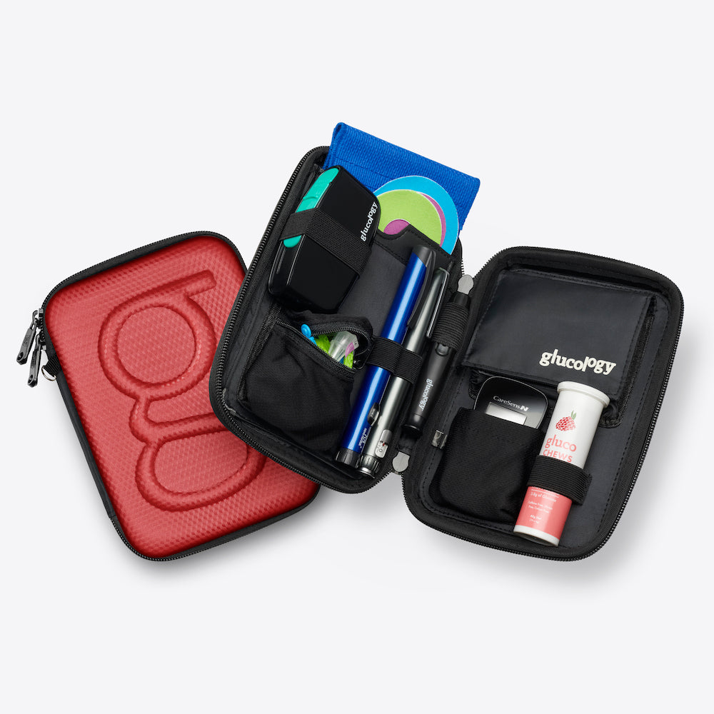 Diabetes Travel Case | Plus | Flowers