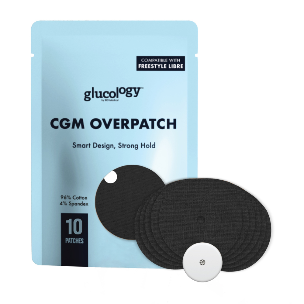 10 Pack Freestyle Libre Sensor Shields | Non-Stick Centre | CGM Overpatch