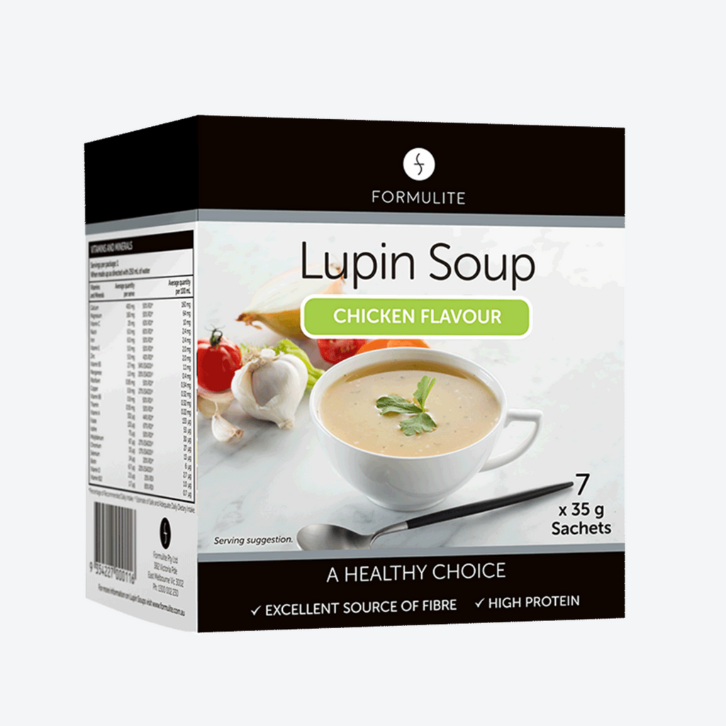 Lupin Soup Box – Vegetable Flavour 7 Sachet Box