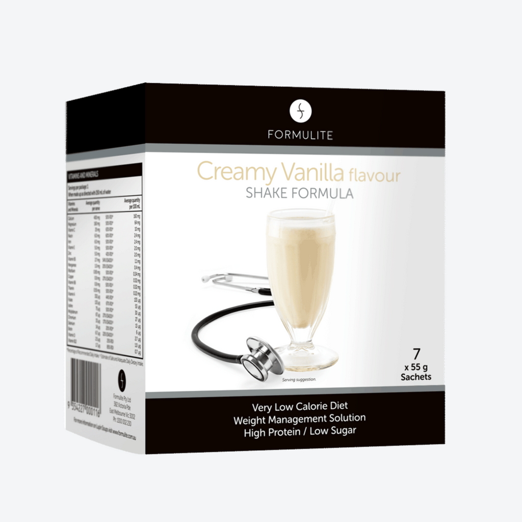 Creamy Vanilla Shake Sachet Box (7 Sachets)