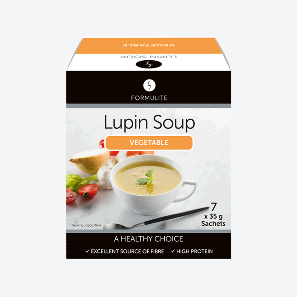 Lupin Soup Box – Vegetable Flavour 7 Sachet Box