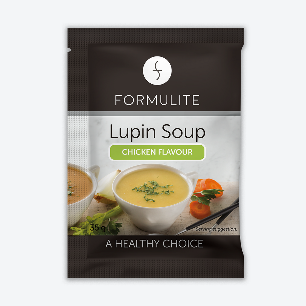 Lupin Soup Box – Chicken Flavour 7 Sachet Box