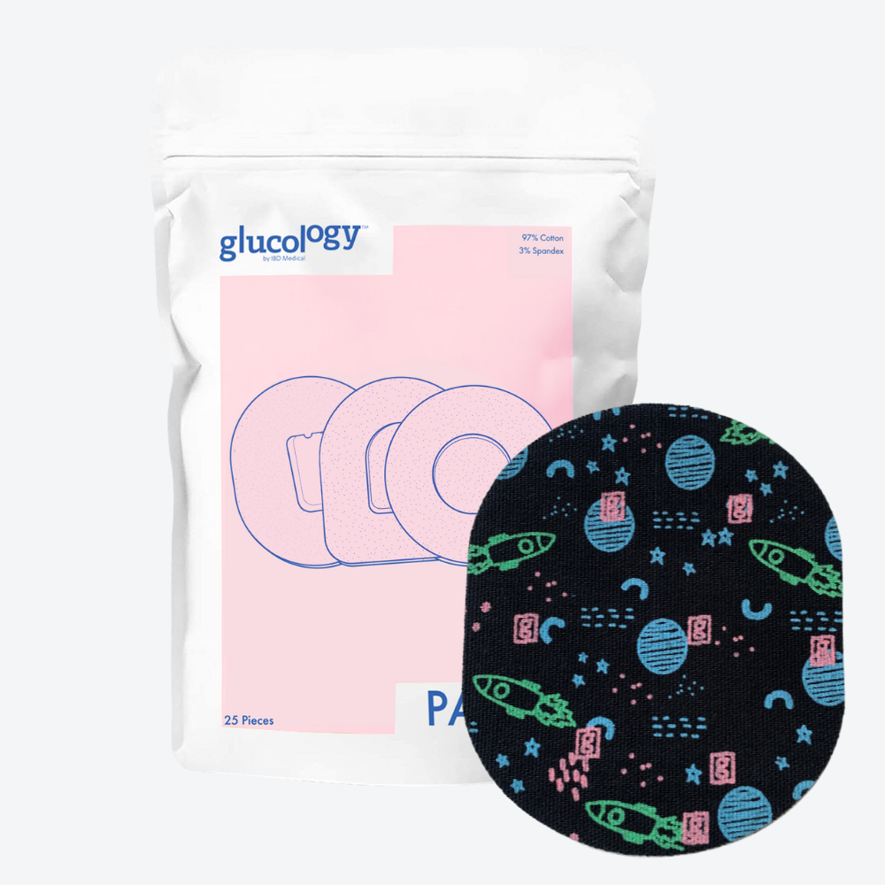 Special Edition Patterned CGM Patches | 25 Pack | Geometric