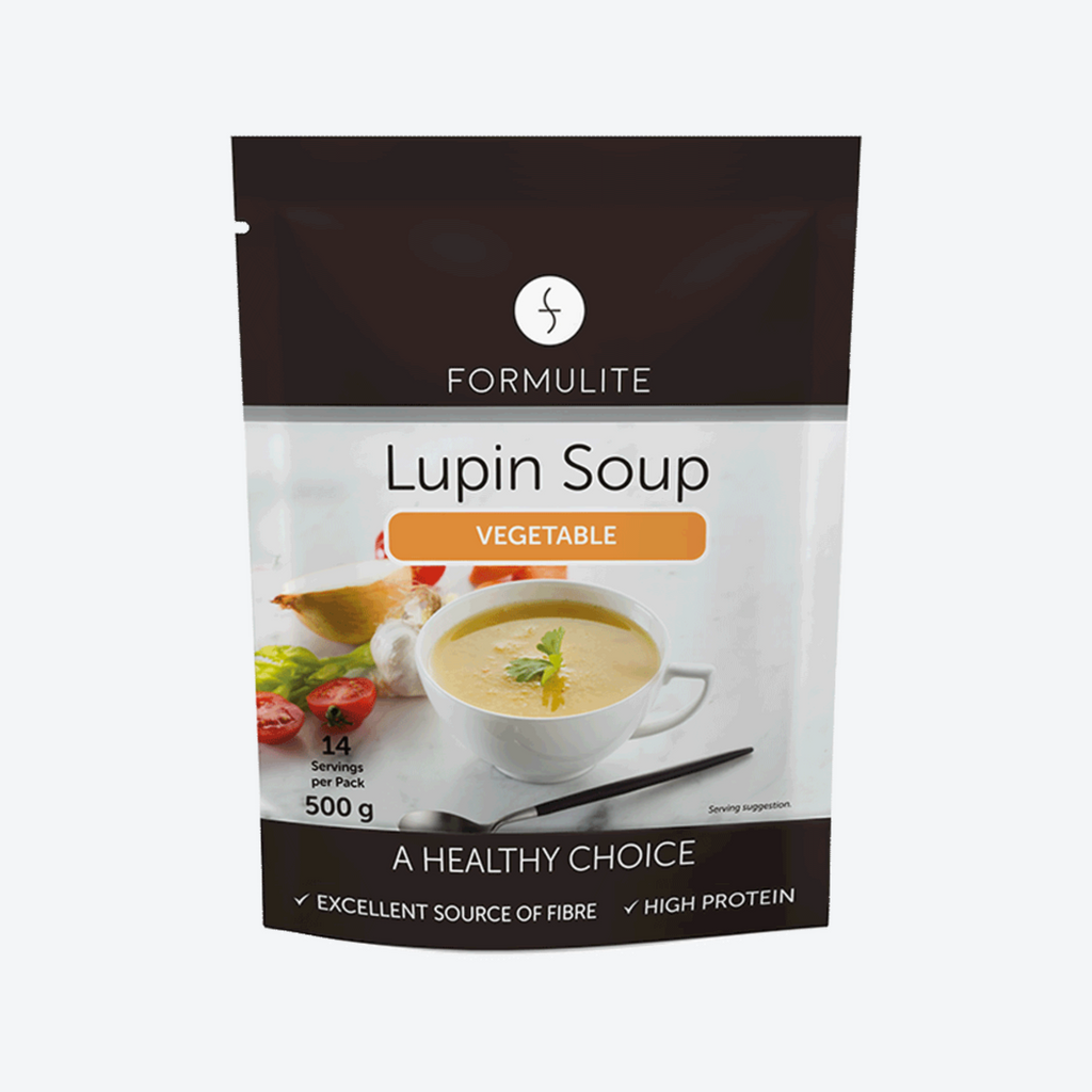 Lupin Soup Box – Chicken Flavour 7 Sachet Box