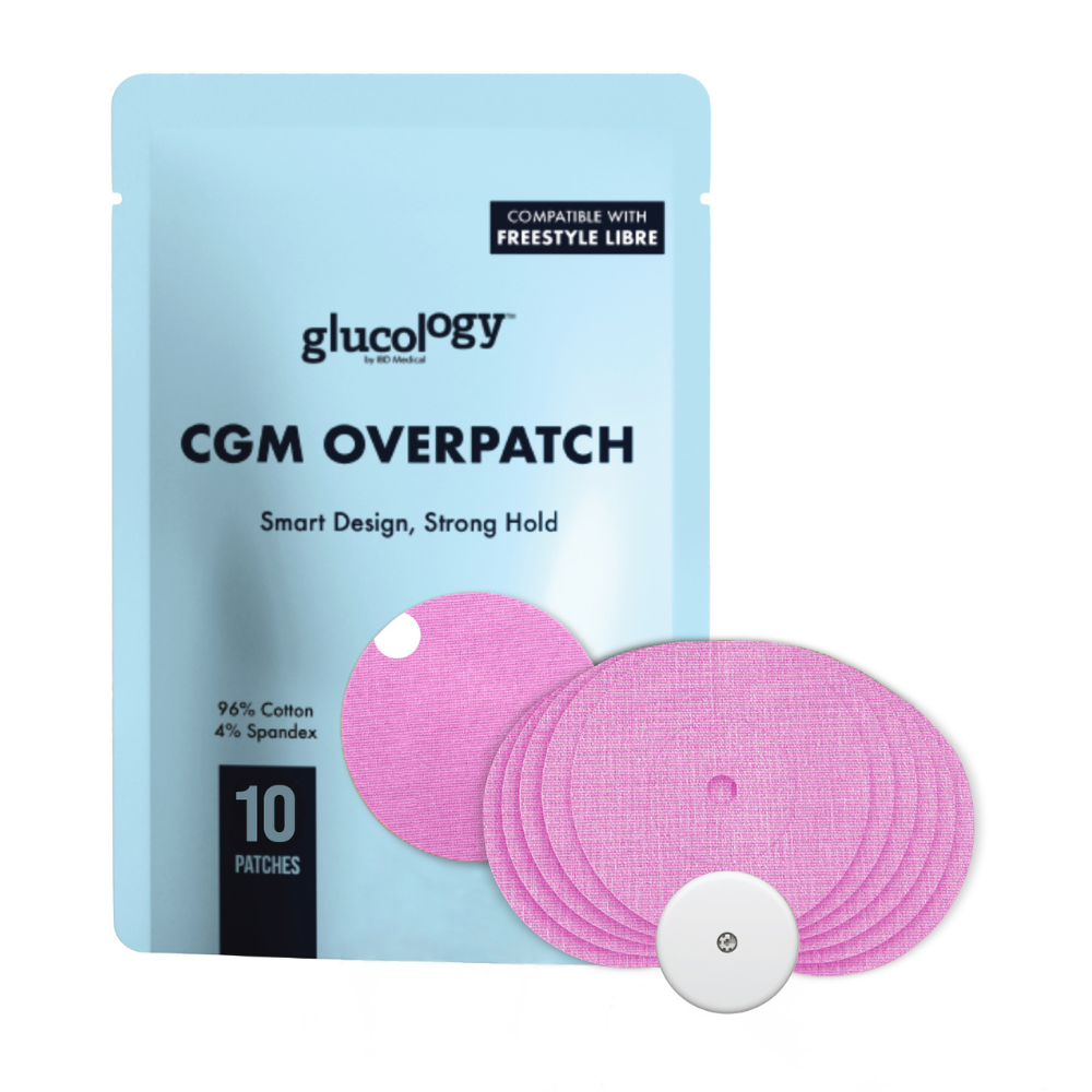 10 Pack Freestyle Libre Sensor Shields | Non-Stick Centre | CGM Overpatch