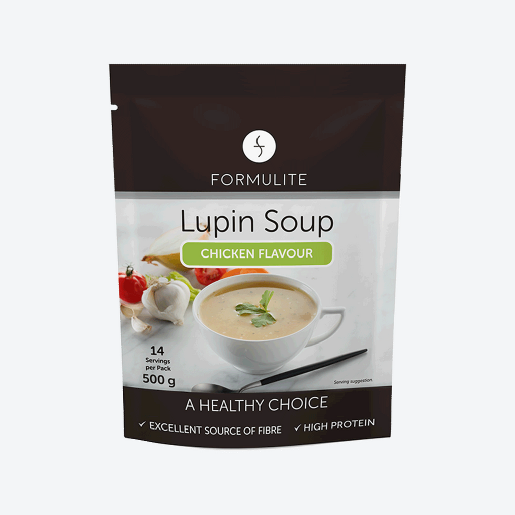 Lupin Soup Box – Chicken Flavour 7 Sachet Box