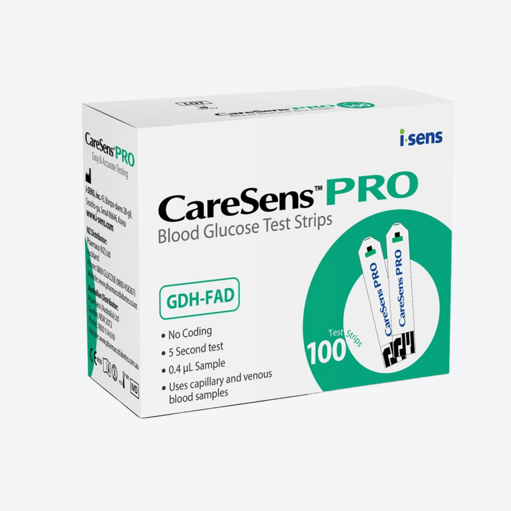 CareSens PRO Test Strips - 100 | Diabetes Shop | BGM | Glucology