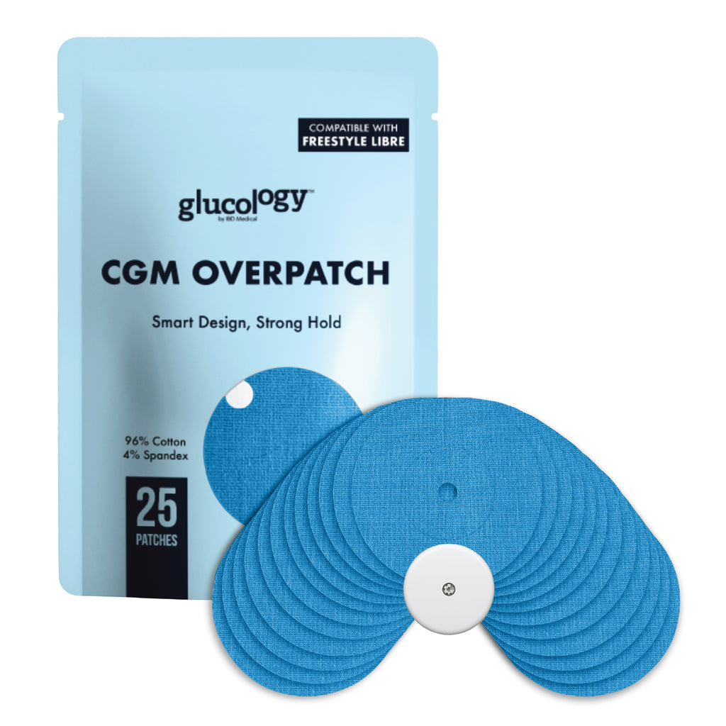 Glucology CGM Blue overpatch Freestyle libre  