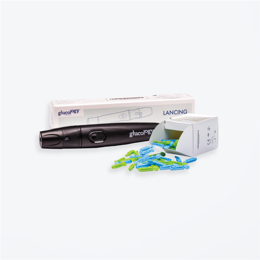 Glucology™ Lancing Starter Kit | Pen & Lancets
