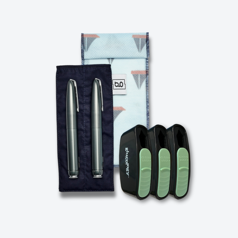 Glucology Insulin and GLP-1 injection Cooling Bags & Sharps Bins