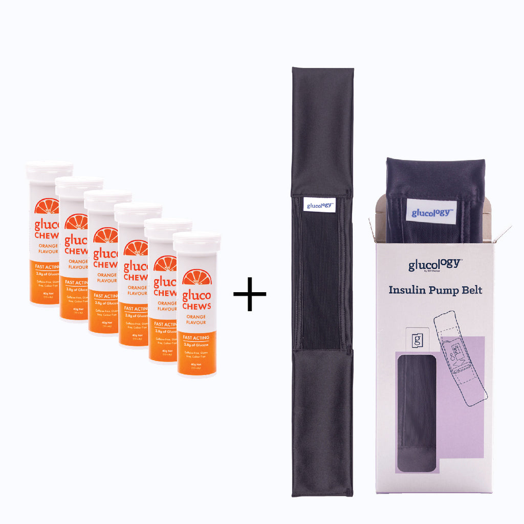 Insulin Pump Belts and Glucochews Duo Pack