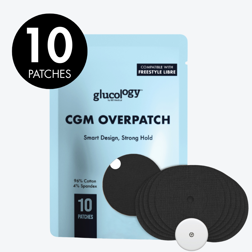 10 Pack Freestyle Libre Sensor Shields | Non-Stick Centre | CGM Overpatch