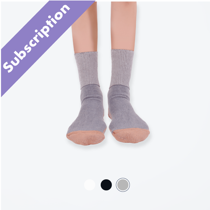 Glucology Diabetic Copper Based Classic Socks | Subscription