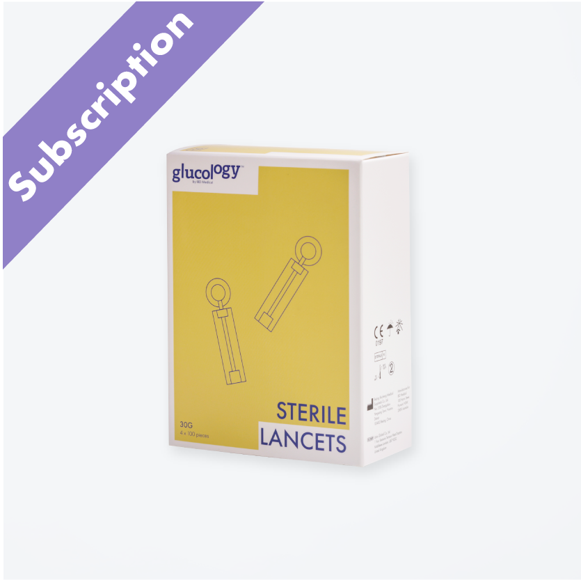 Sterile Lancets 30g Subscription | 100 Pack